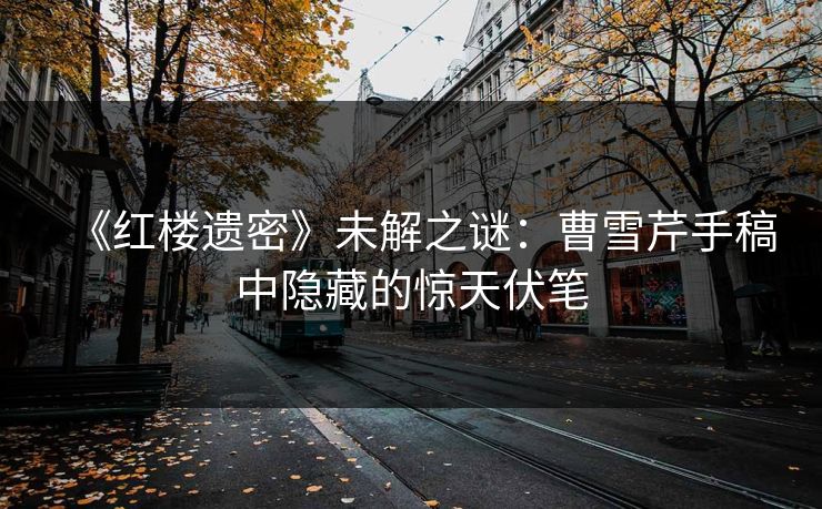《红楼遗密》未解之谜:曹雪芹手稿中隐藏的惊天伏笔