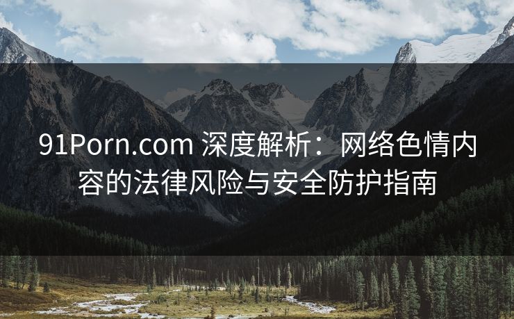 91Porn.com 深度解析:网络色情内容的法律风险与安全防护指南
